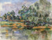 Bords de la Seine à Mantes - Paul Cézanne — artwork view