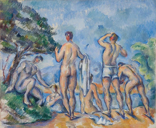 Bathers - Paul Cézanne — artwork view