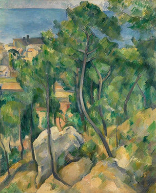 Paul Czanne - Blick auf das Meer bei LEstaque.webp