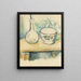 Carafe and Bowl - Paul Cézanne — framed artwork on a wall