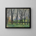 Chestnut Trees at Jas de Bouffan - Paul Cézanne — framed artwork on a wall