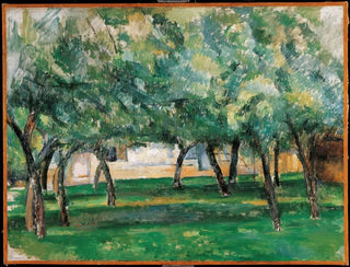 Farm in Normandy around 1885-1886 - Paul Cézanne — artwork view
