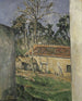 Farmyard Painting - Paul Cézanne — artwork view
