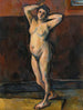 Nude Woman Standing - Paul Cézanne — artwork view