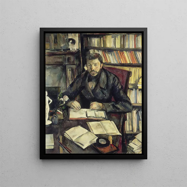 Gustave Geffroy - Paul Cézanne — framed artwork on a wall