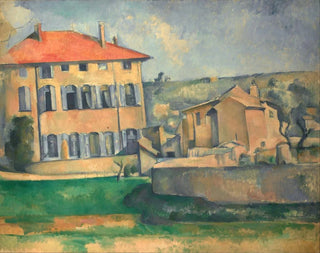 House in Aix - Paul Cézanne — artwork view