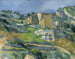 Maisons en Provence, la vallée des Riaux près de L'Estaque - Paul Cézanne — artwork view
