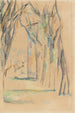 L'Allée des marronniers au Jas de Bouffan - Paul Cézanne — artwork view