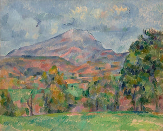 La Montagne Sainte-Victoire - Paul Cézanne — artwork view