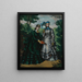 La Promenade - Paul Cézanne — framed artwork on a wall