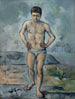 The Big Bather - Paul Cézanne — artwork view