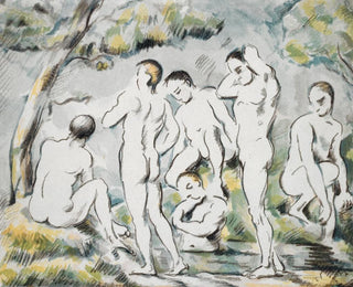 Les Baigneurs - Paul Cézanne — artwork view