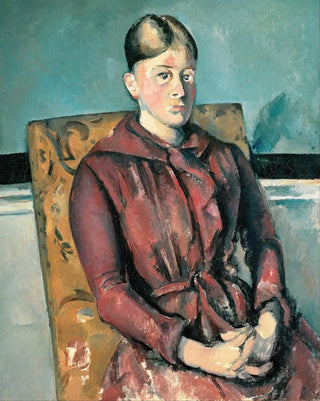 Paul Czanne - Madame Czanne In A Yellow Armchair.webp