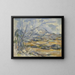 Montagne Sainte-Victoire - Paul Cézanne — framed artwork on a wall