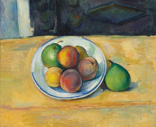Peach and Pear Still Life - Paul Cézanne — artwork view