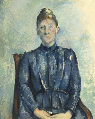Paul Czanne - Portrait of Madame Czanne.webp