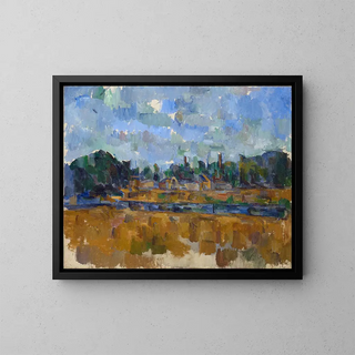 Rivage - Paul Cézanne — framed artwork on a wall