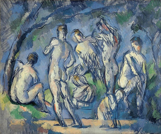 Seven Bathers - Paul Cézanne — artwork view