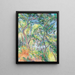 Forest Underbrush - Paul Cézanne — framed artwork on a wall