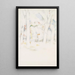 Forest Understory Painting - Paul Cézanne — framed artwork on a wall