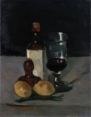Paul Czanne - Still Life with Bottle Glass and Lemons.webp