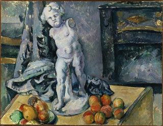 Nature morte avec statuette - Paul Cézanne — artwork view