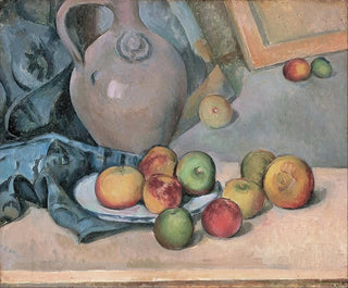 Ceramic Pitcher Painting - Paul Cézanne — artwork view