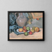 Ceramic Pitcher Painting - Paul Cézanne — framed artwork on a wall