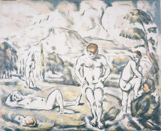 Les Baigneurs - Paul Cézanne — artwork view