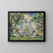 La Bataille de l'Amour - Paul Cézanne — framed artwork on a wall