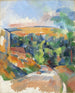 The bend of the road - Paul Cézanne — artwork view