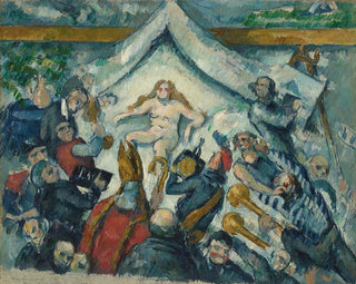 The Eternal Feminine - Paul Cézanne — artwork view