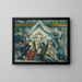 The Eternal Feminine - Paul Cézanne — framed artwork on a wall