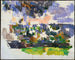 The Garden at Lauves - Paul Cézanne — artwork view