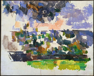 The Garden at Lauves - Paul Cézanne — artwork view