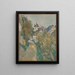The House of Dr. Gachet in Auvers-sur-Oise - Paul Cézanne — framed artwork on a wall