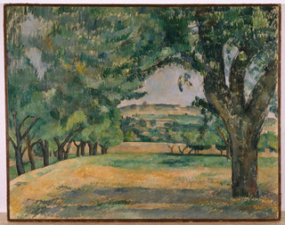 The Quartier du Jas de Bouffan - Paul Cézanne — artwork view