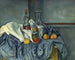 The peppermint bottle - Paul Cézanne — artwork view