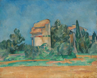 La tour des pigeons à Bellevue - Paul Cézanne — artwork view