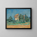 La tour des pigeons à Bellevue - Paul Cézanne — framed artwork on a wall
