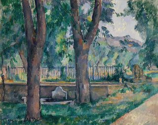 La piscine au Jas de Bouffan - Paul Cézanne — artwork view