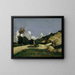 La Route - Paul Cézanne — framed artwork on a wall