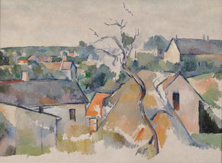 Les toits - Paul Cézanne — artwork view