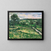 L'arbre au détour - Paul Cézanne — framed artwork on a wall