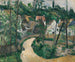 Virage sur la route - Paul Cézanne — artwork view
