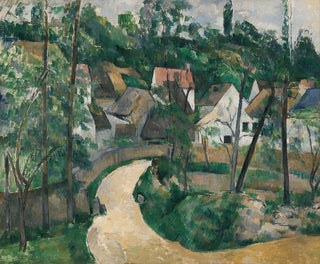 Virage sur la route - Paul Cézanne — artwork view