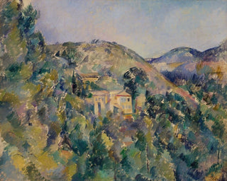 View of the Saint-Joseph Estate - Paul Cézanne — artwork view