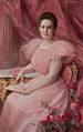 Beautiful pink painting - Paul de La Boulaye — artwork view