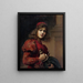 Sainte Jeanne d'Arc - Paul de La Boulaye — framed artwork on a wall