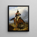 The battlefield - Paul Delaroche — framed artwork on a wall